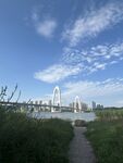 河畔城市風光