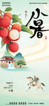 小暑時(shí)節(jié)荔枝田園景象