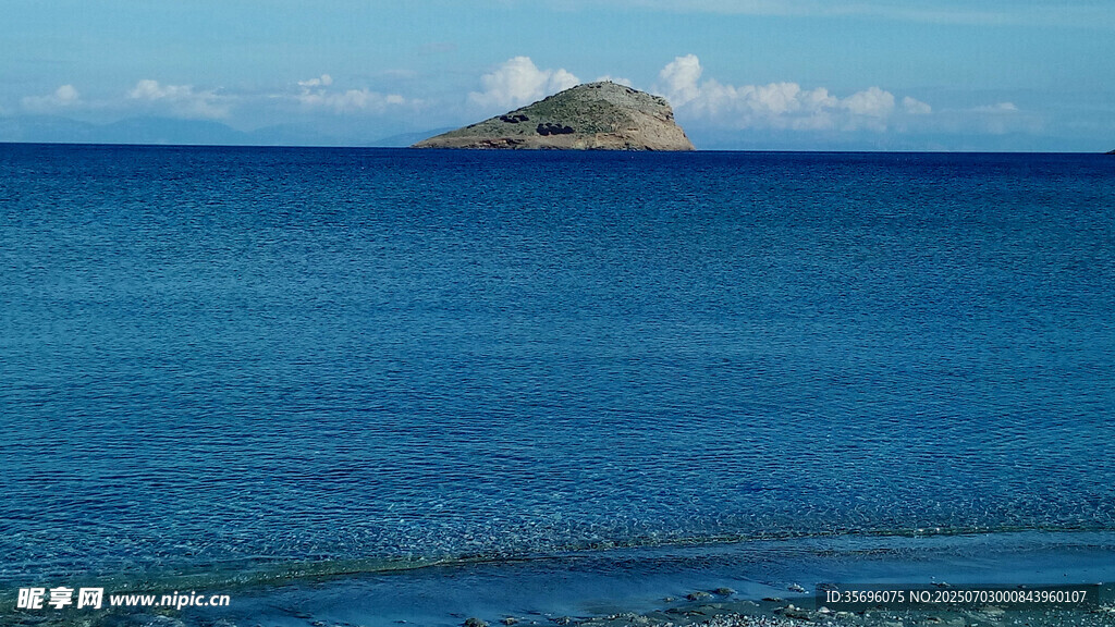 碧海孤島的美麗景致