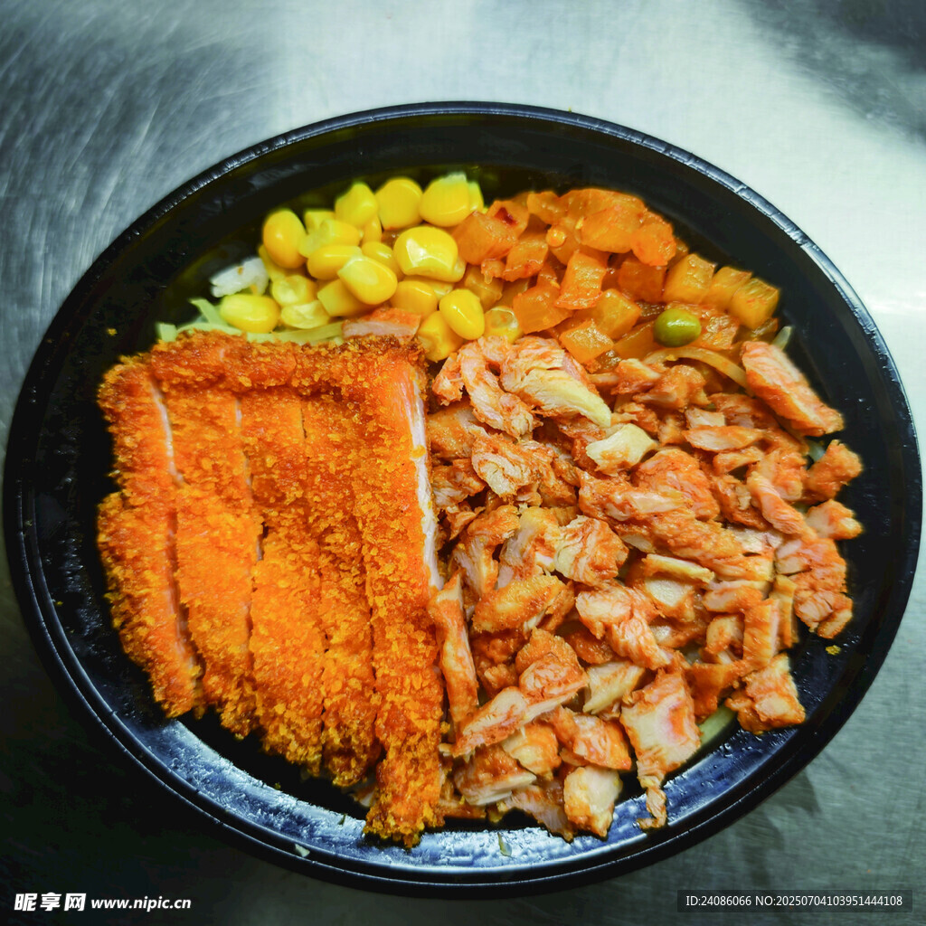 雞排飯雞排套餐雙拼飯