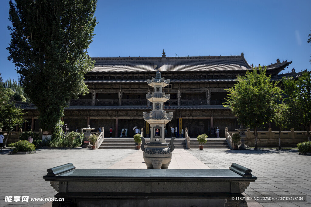 中式庭院古建筑景觀
