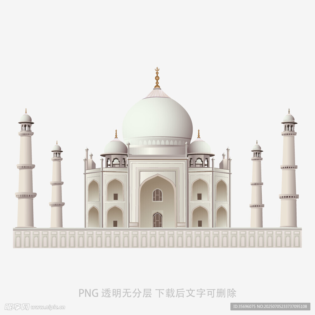 泰姬陵建筑模型展示
