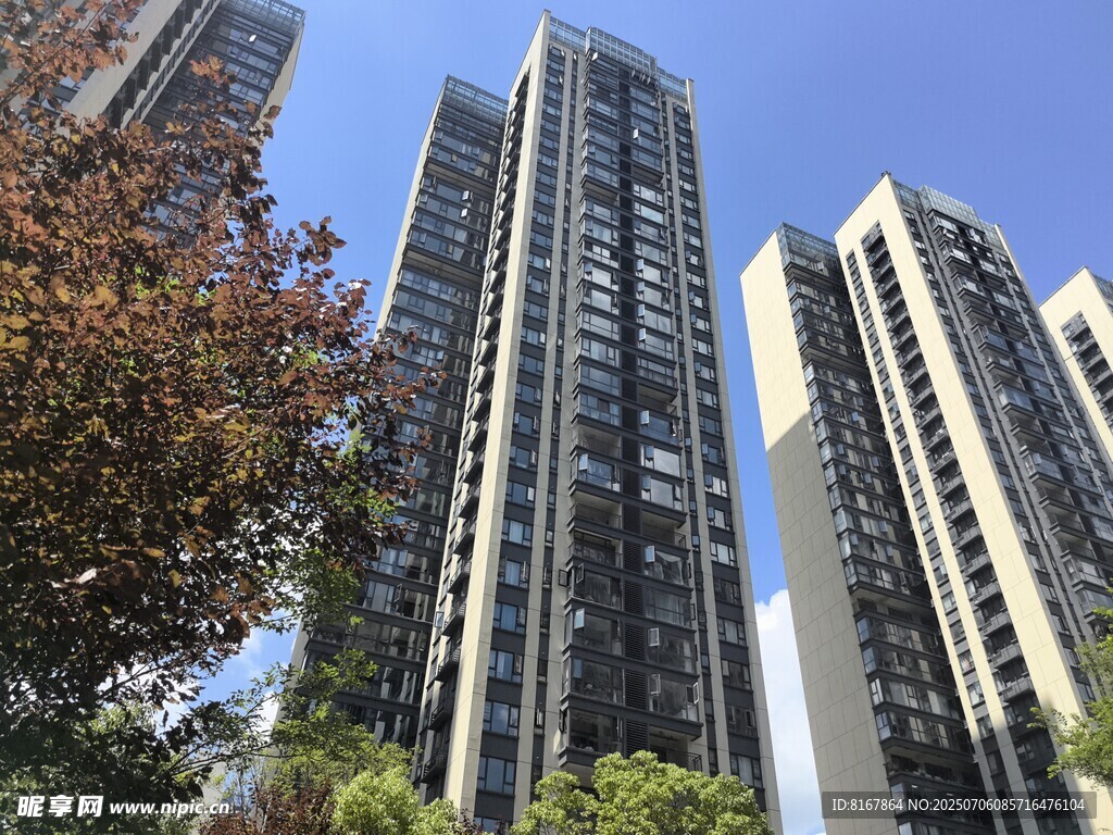 城市高層住宅景觀
