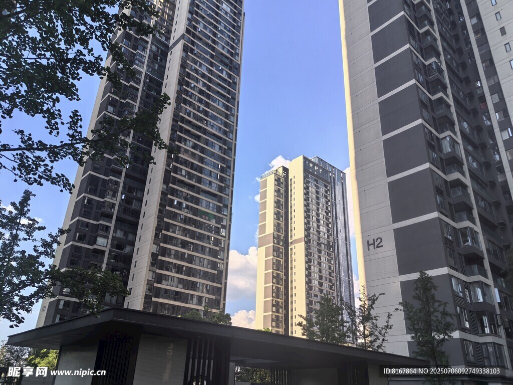 城市高樓景觀