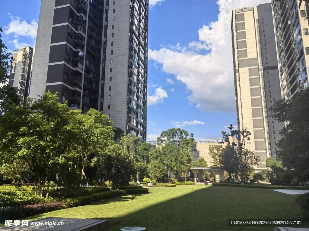 城市中的綠意住宅區(qū)