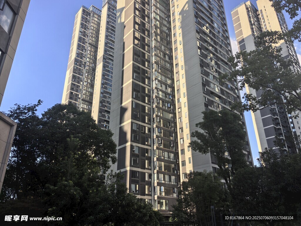 高層住宅樓景觀