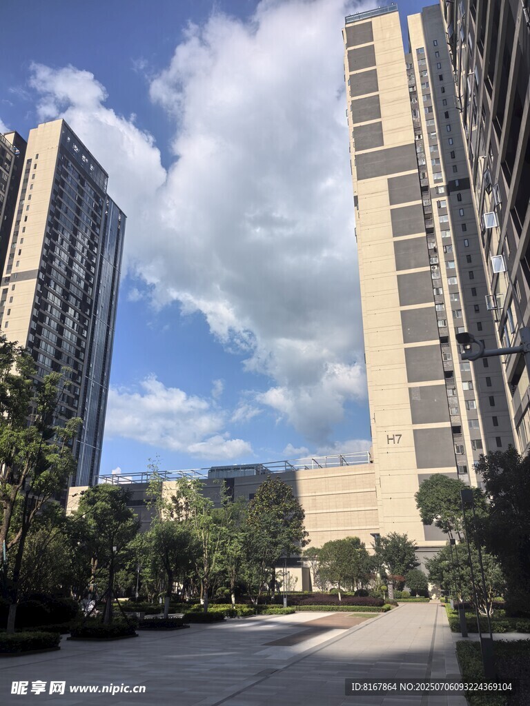 現(xiàn)代城市高樓景觀
