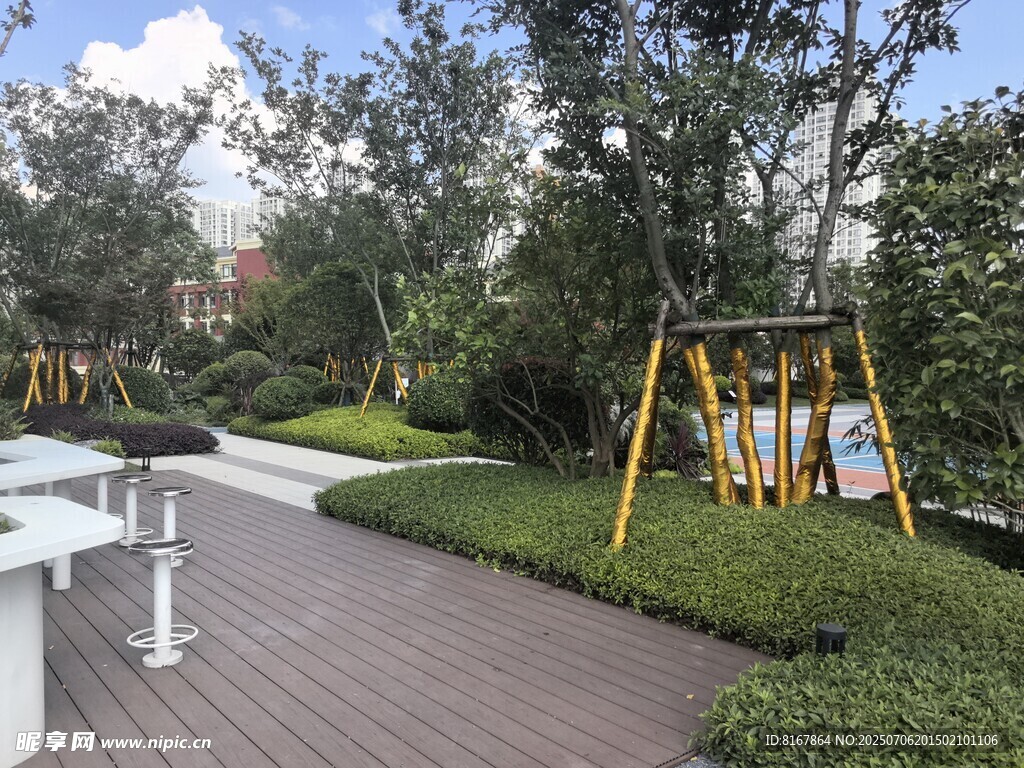 社區(qū)休閑花園景觀