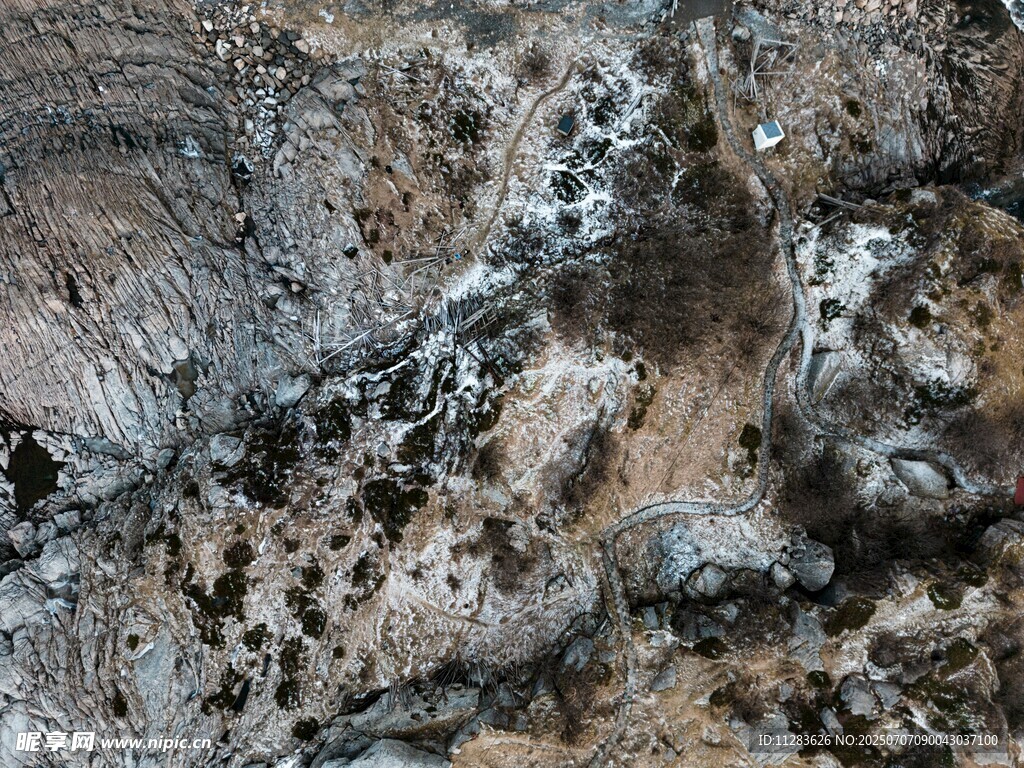 巖石紋理特寫(xiě)