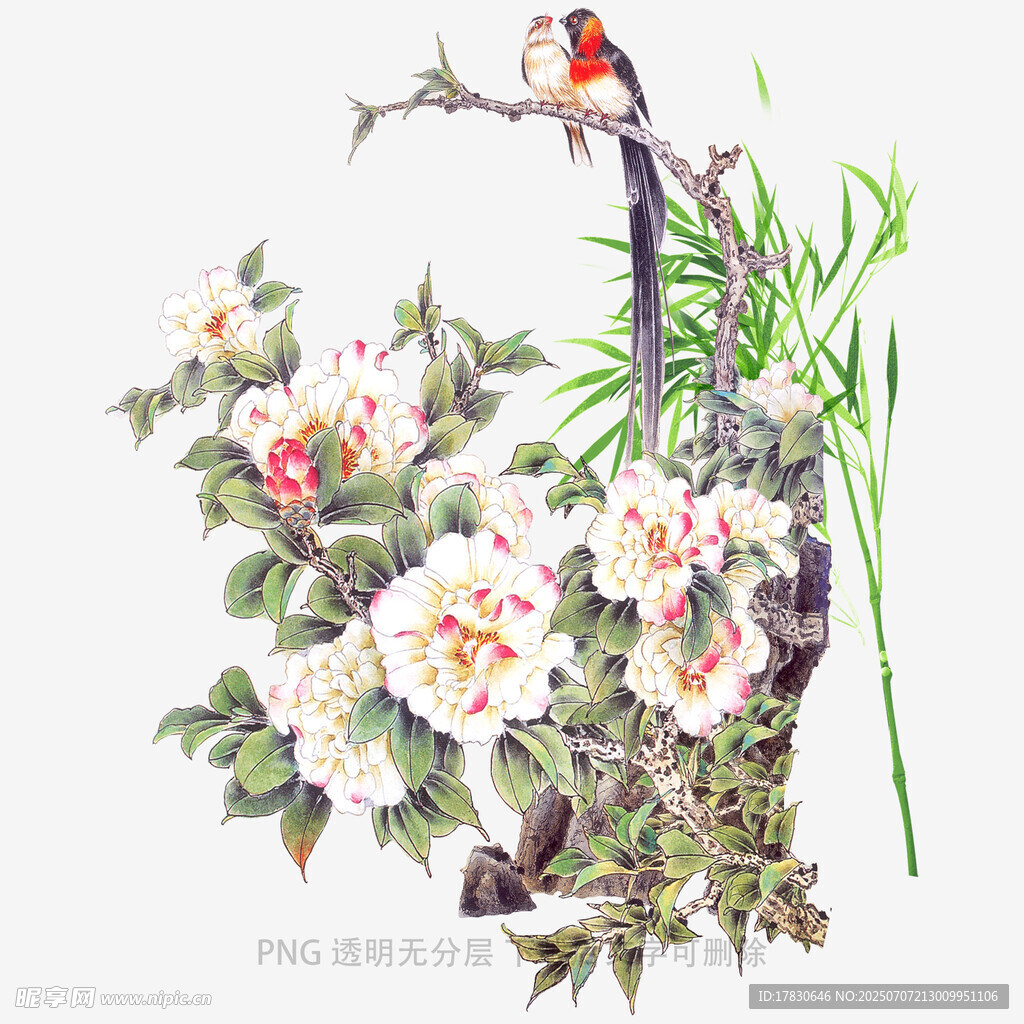 花鳥相依圖