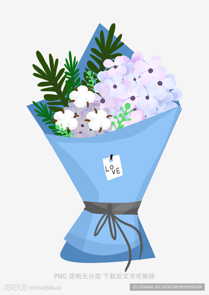 手捧花