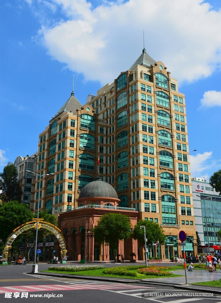 城市中造型獨(dú)特的高層住宅
