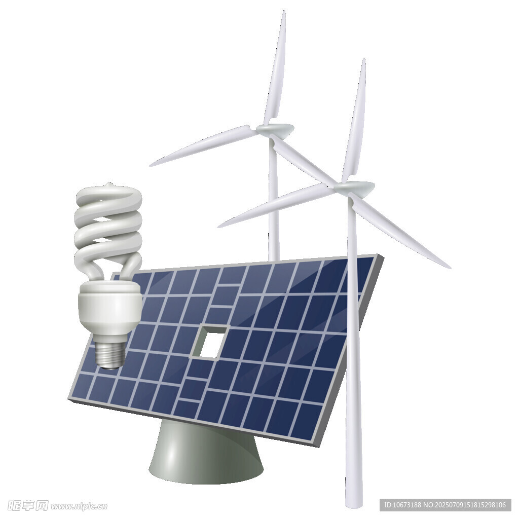 太陽能板與風力發(fā)電機組合