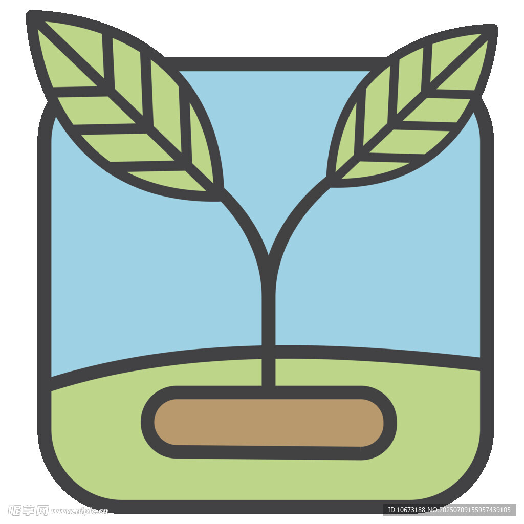 盆栽植物圖標(biāo)