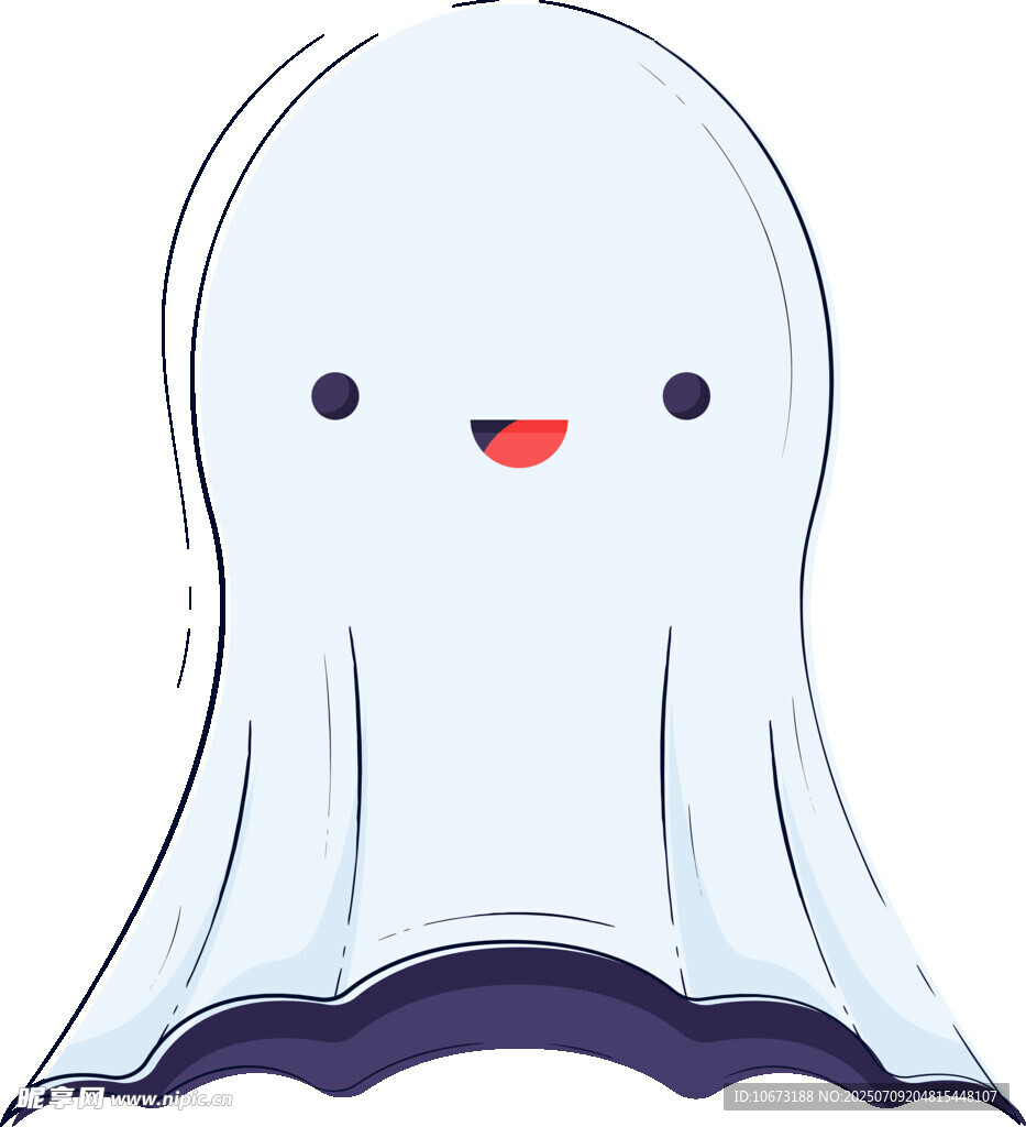 可愛(ài)幽靈卡通形象