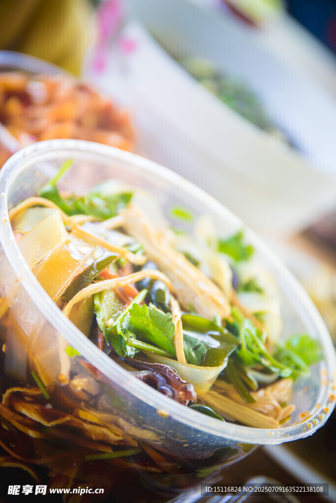 美味涼拌面