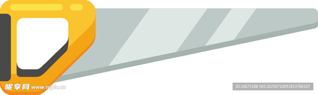 黃色鋸子工具圖標(biāo)