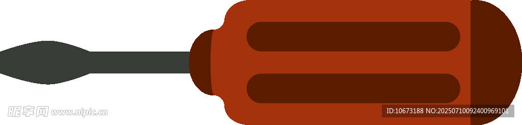 紅色螺絲刀工具圖標(biāo)