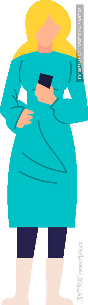 穿睡袍女子手持手機(jī)