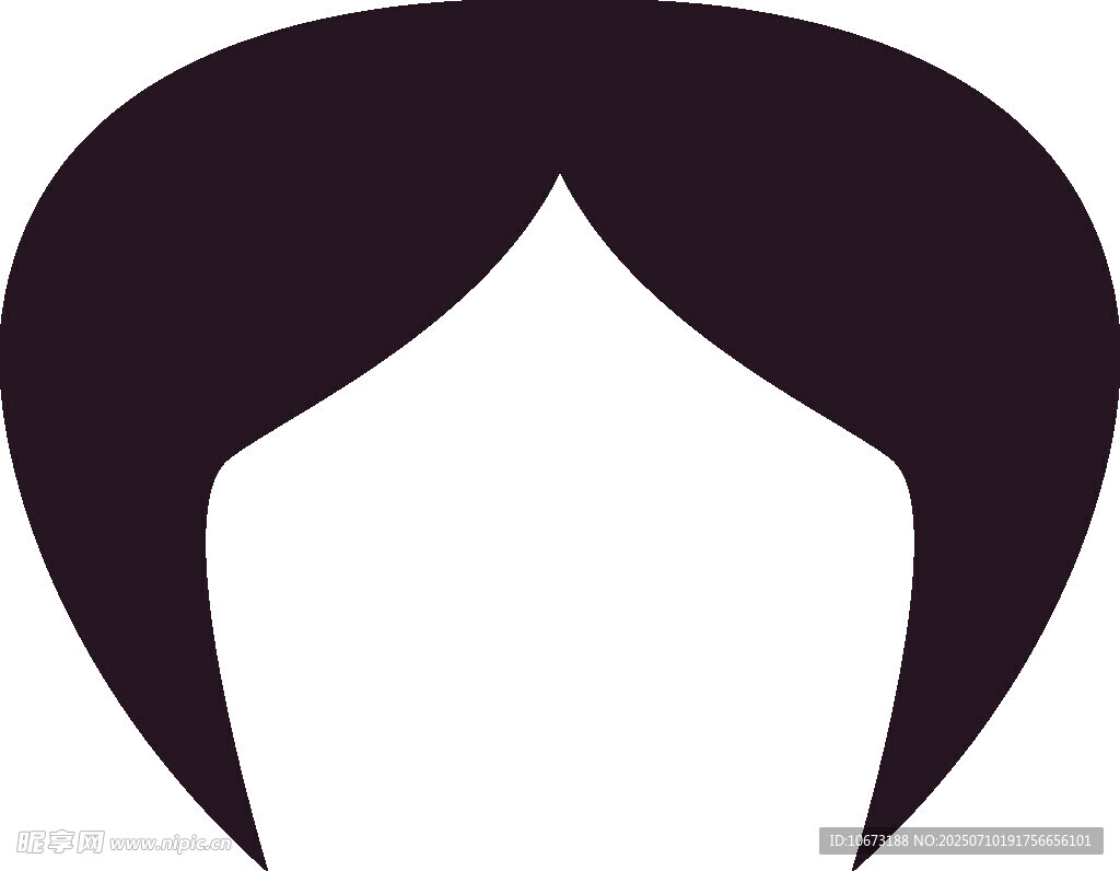 男士短發(fā)發(fā)型輪廓圖