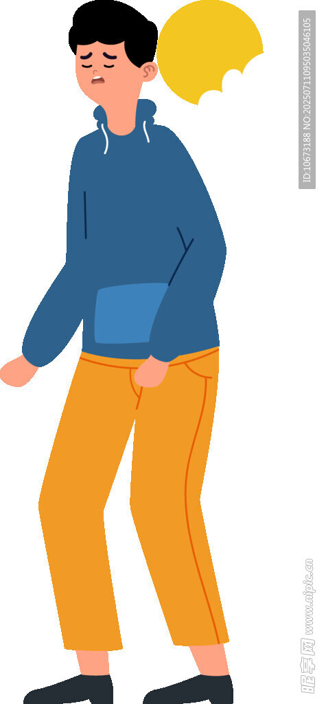 行走的男子