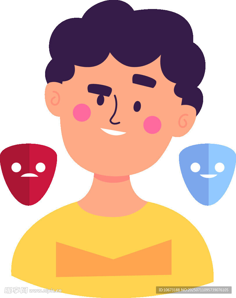 戴面具的男子