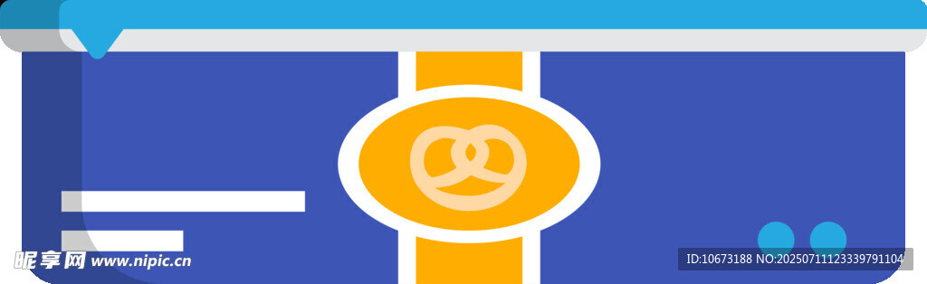 藍(lán)色界面的圓形圖標(biāo)設(shè)計(jì)