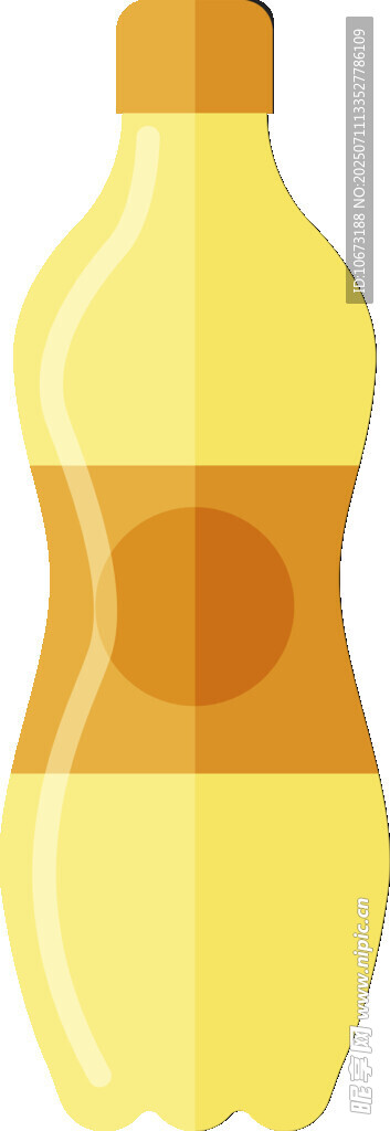 黃色瓶裝飲料