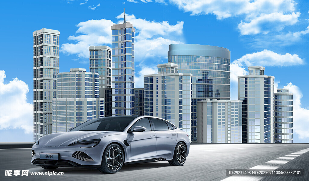 都市道路上的汽車(chē)