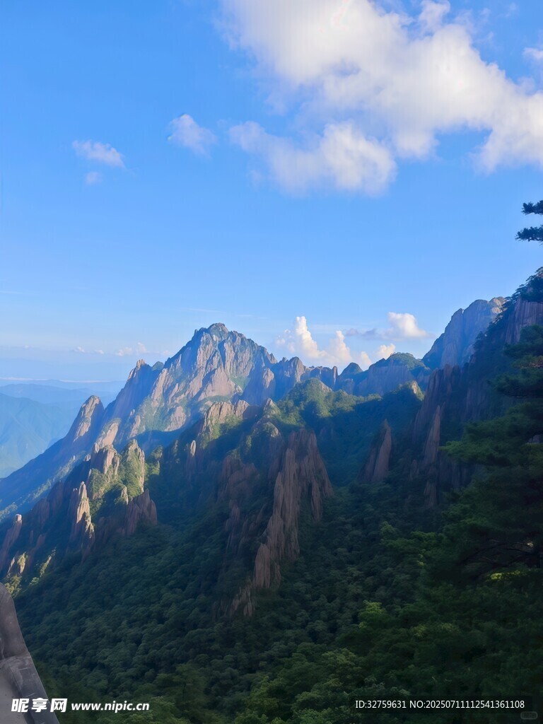 壯麗黃山美景