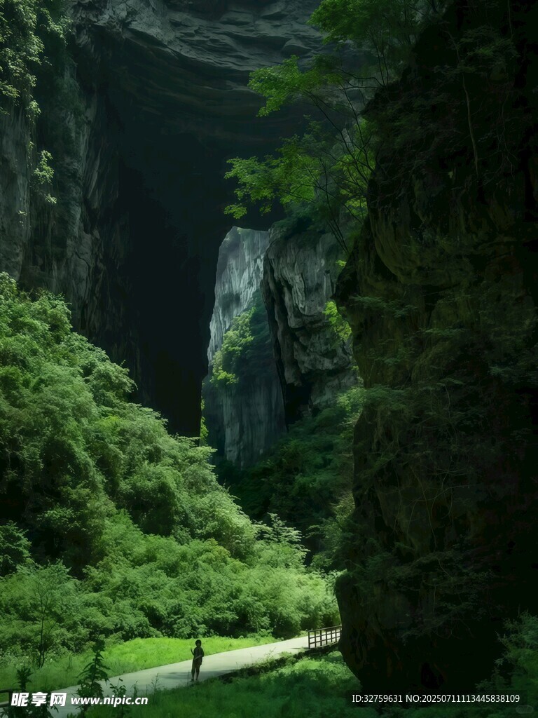 山間幽徑