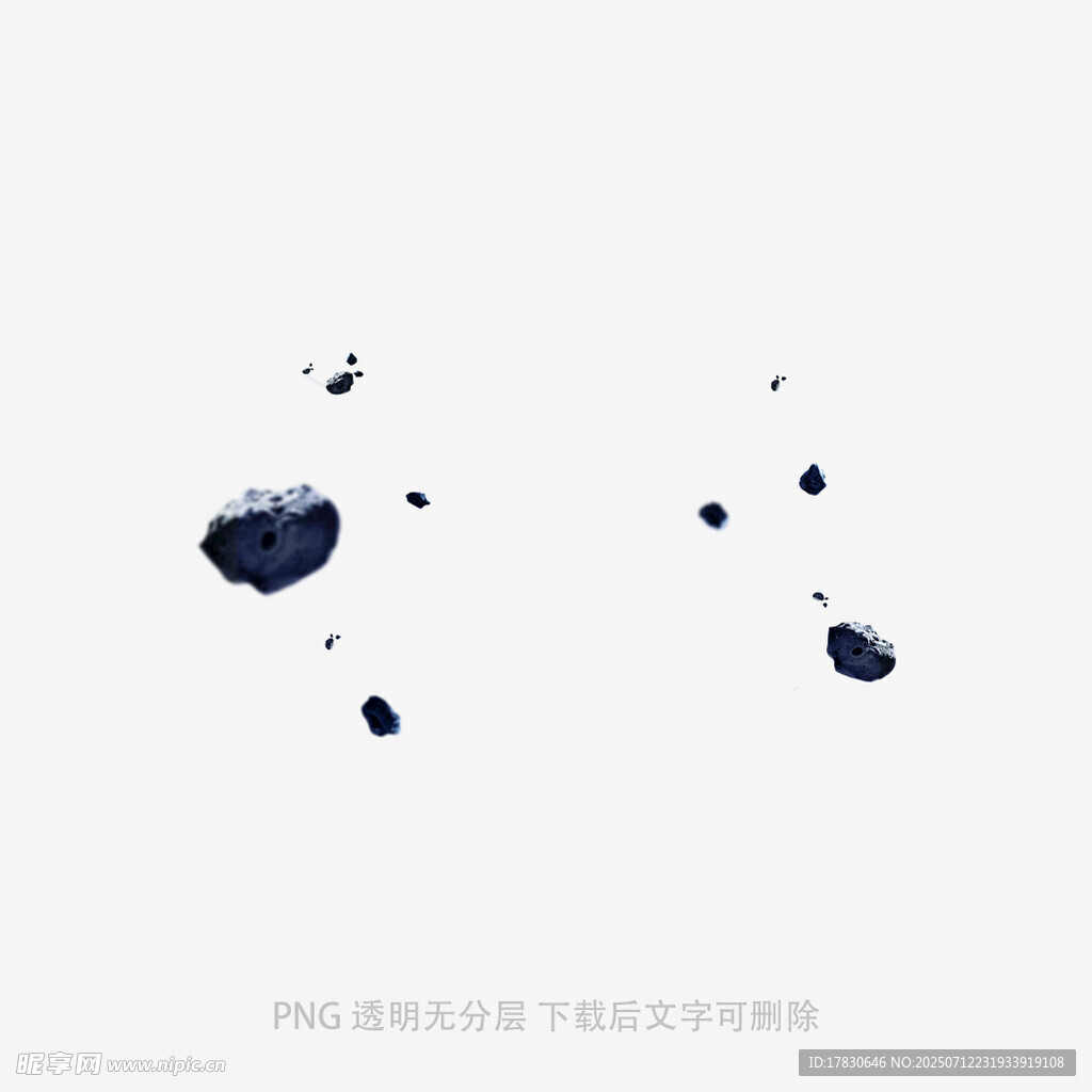 水墨墨點抽象藝術畫面