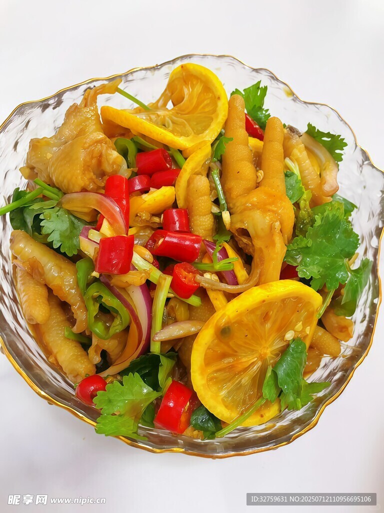 檸檬涼拌雞爪 