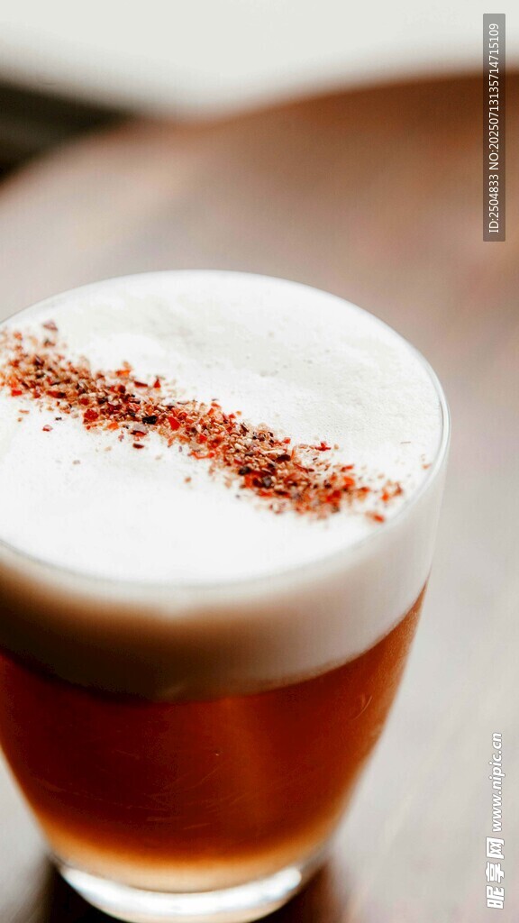 精致拉花咖啡飲品