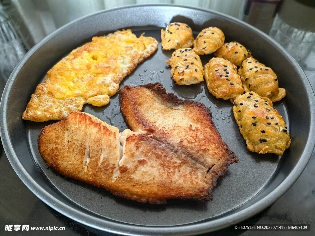香煎美食拼盤