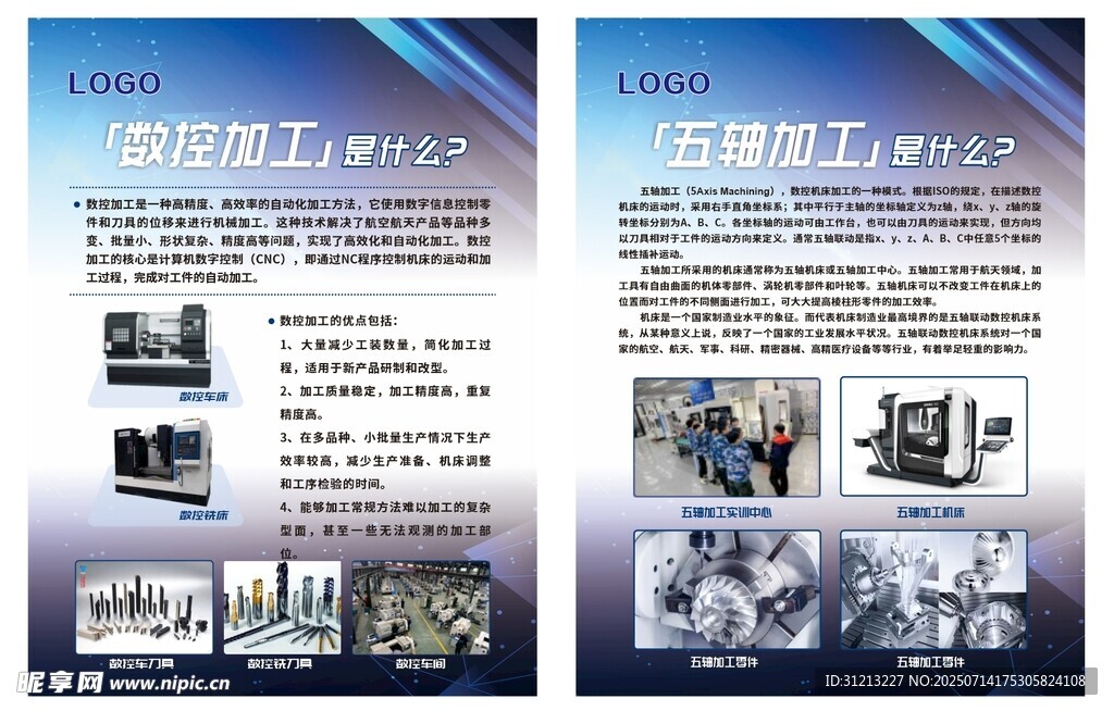 數(shù)控加工 五軸加工海報(bào)