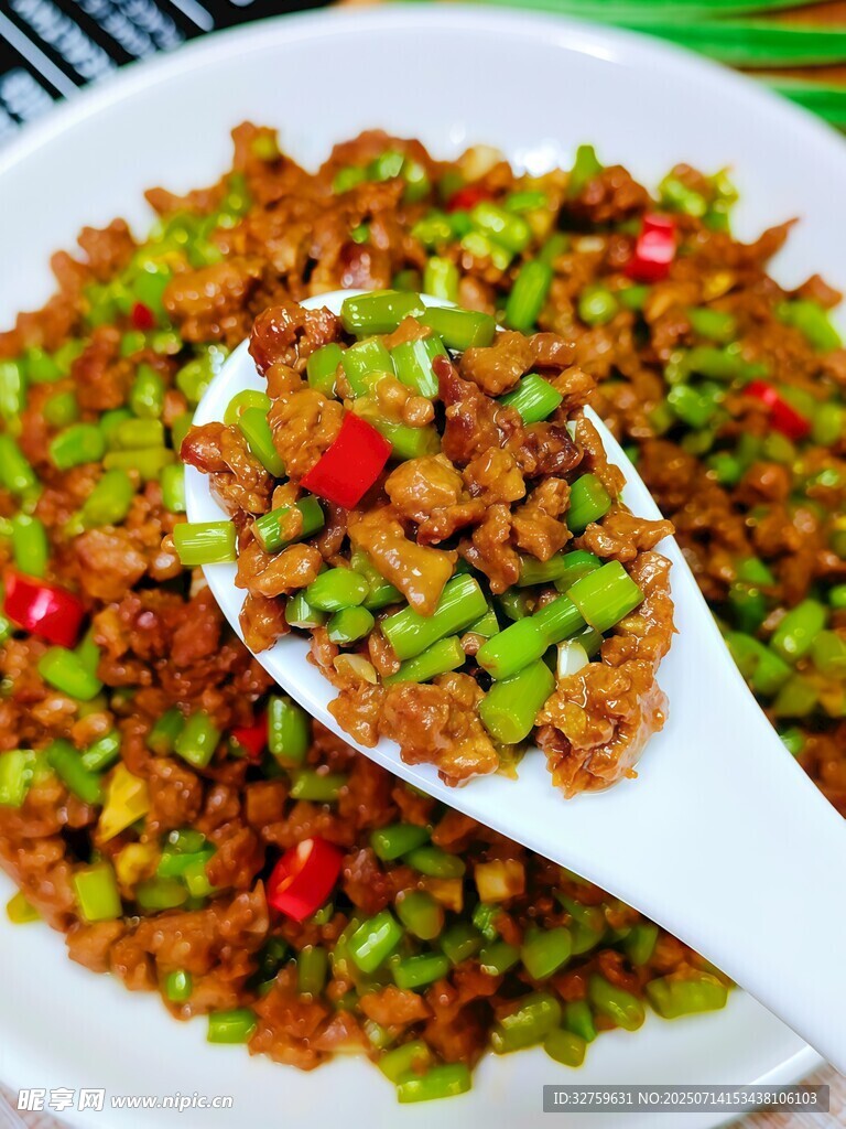 肉末炒青椒