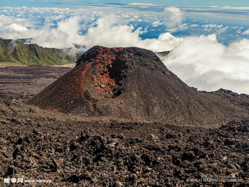 壯觀火山景觀