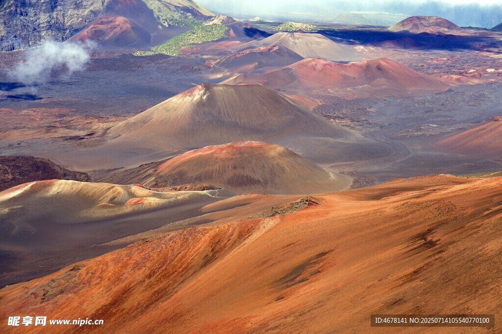 火山地貌壯麗景觀