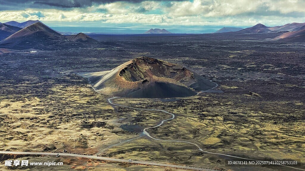 壯麗火山地貌景觀