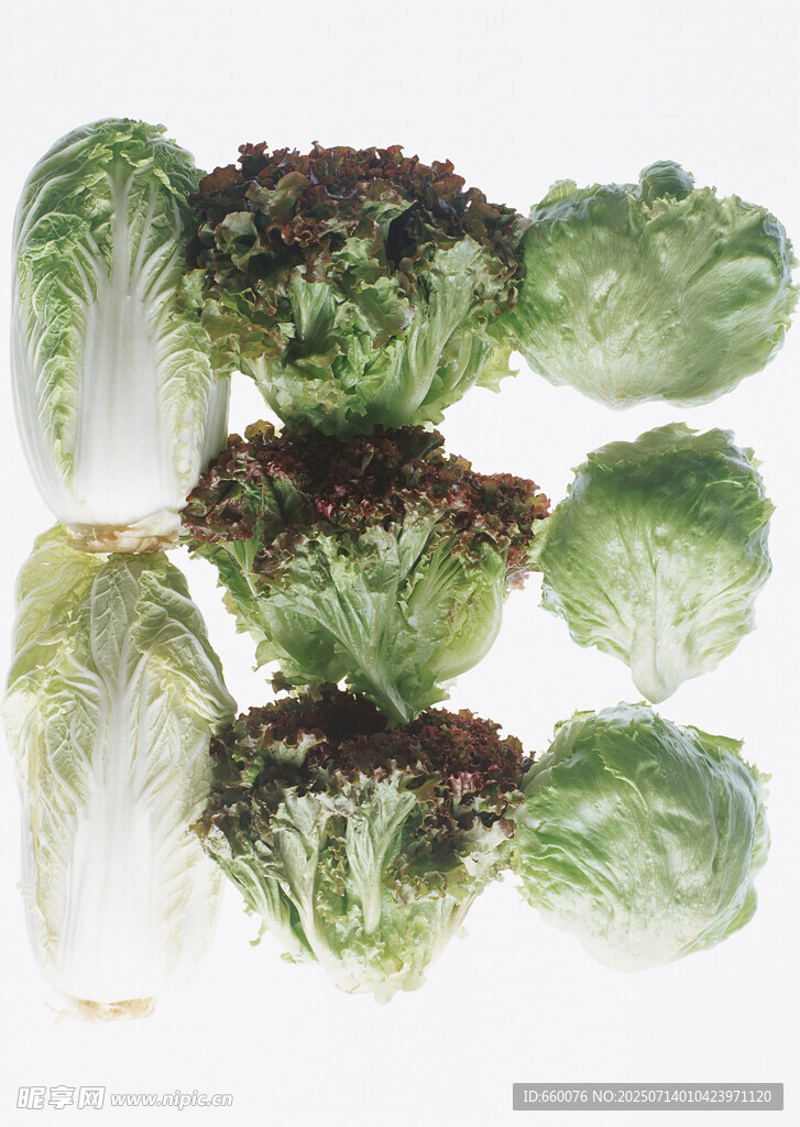 新鮮多樣生菜組合