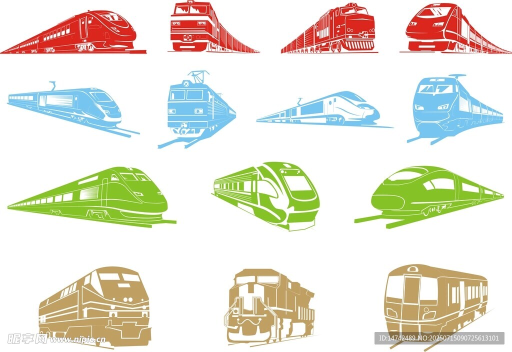 火車剪影