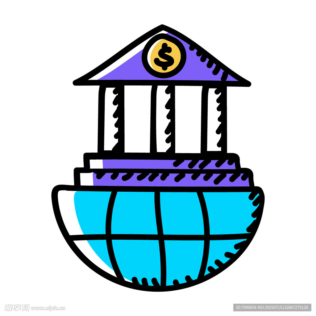 全球金融建筑圖標(biāo)