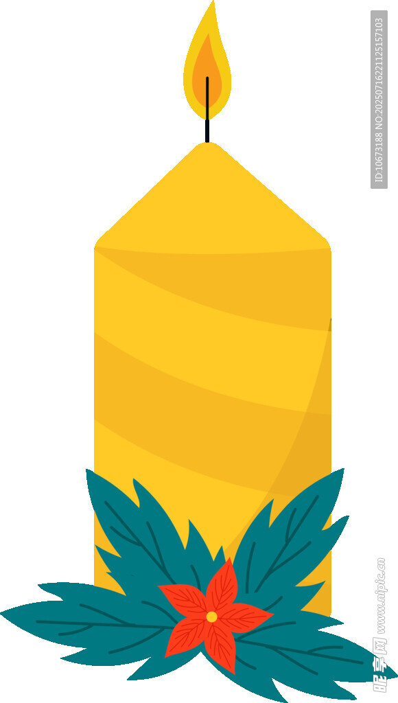 圣誕裝飾蠟燭
