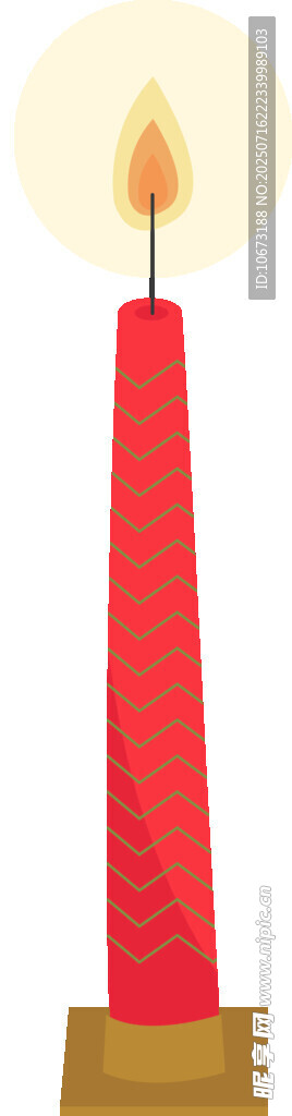 紅色蠟燭