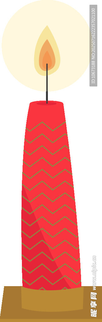 紅色蠟燭