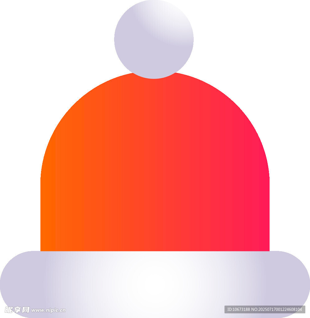 紅色圣誕帽圖標(biāo)