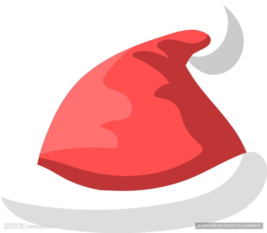 紅色圣誕帽圖標(biāo)
