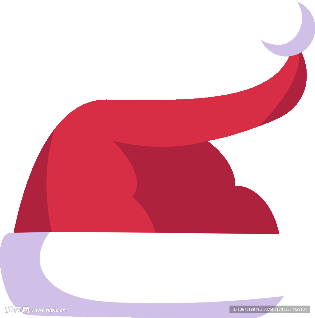 紅色圣誕帽圖標(biāo)