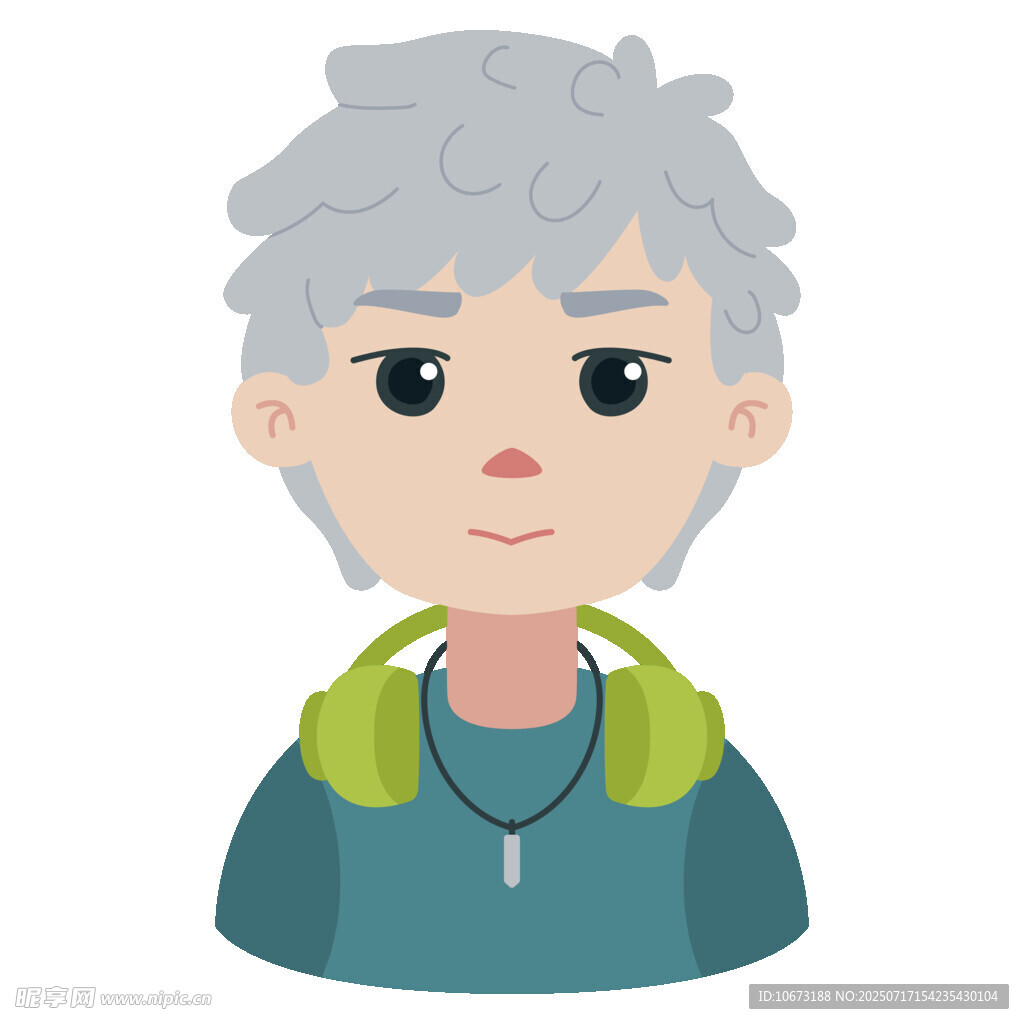 銀發(fā)男子頭像